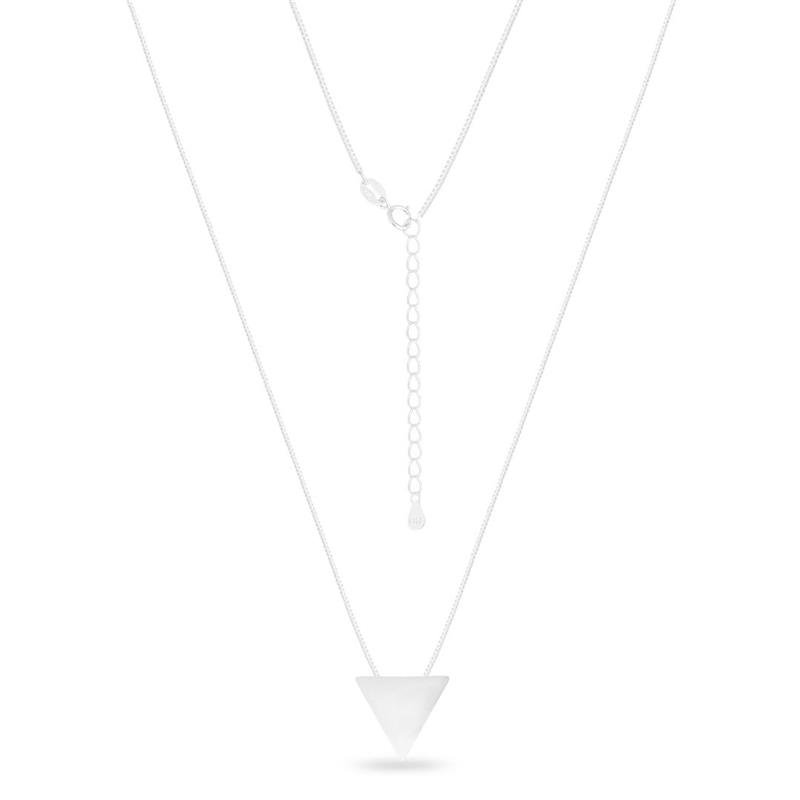 COLAR LISO TRIANGULO 1,8CM 40+5CM