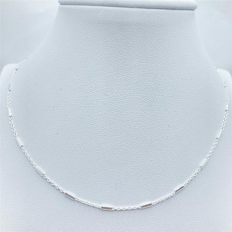 CORRENTE LISA CARTIER + CHAPINHAS 45CM