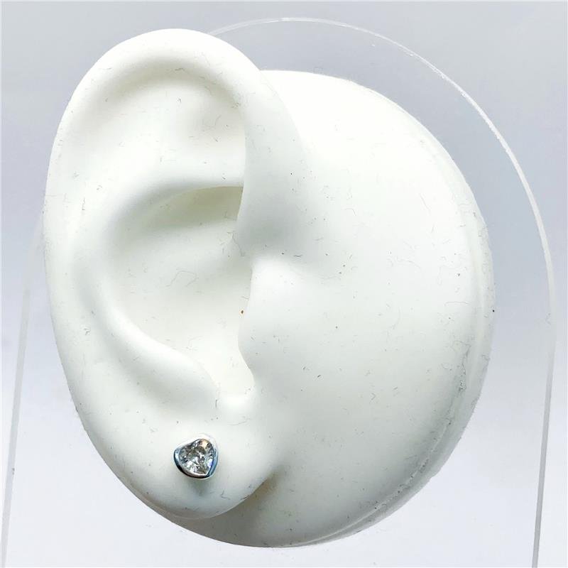 BR LISO LAP PONTO DE LUZ CORAÇÃO 5MM LATERAL CRAVEJADA