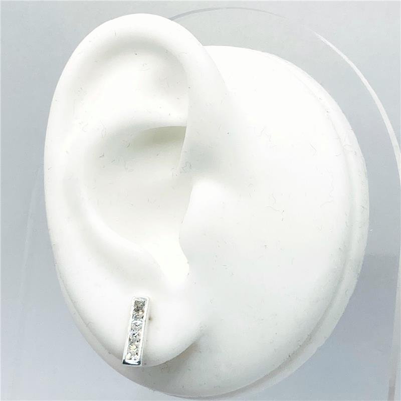 BR LISO LAP RETANGULO 5 PEDRAS 1,2CM X 3MM