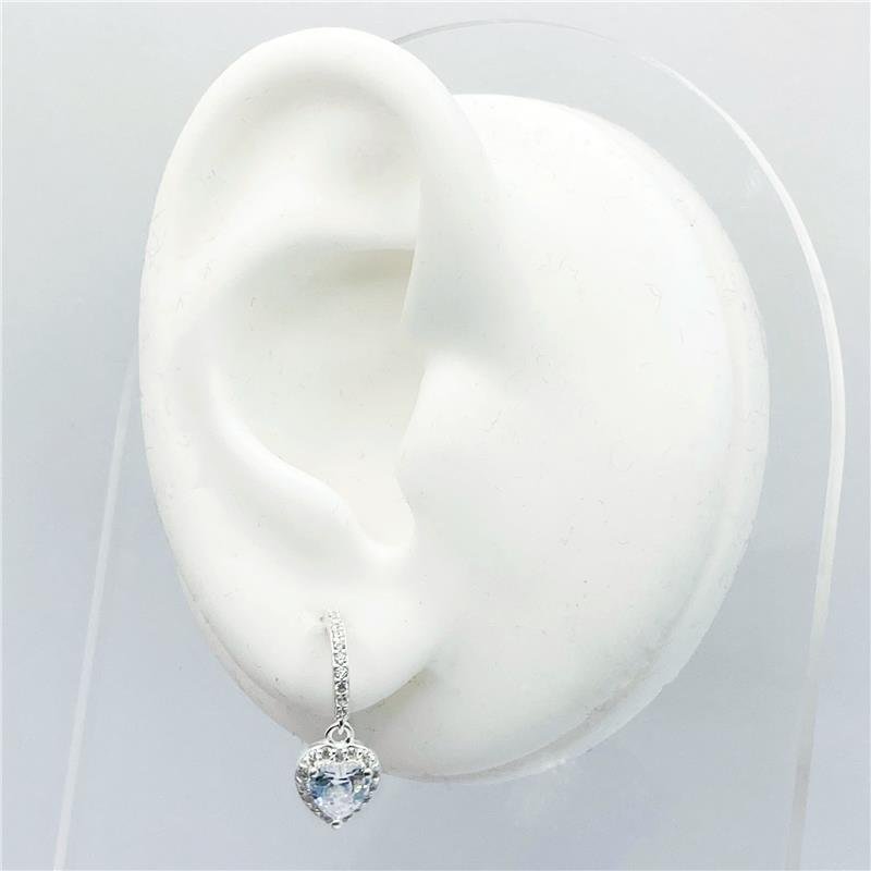 ARG LISA LAP 1,5MM X 1,1CM CORAÇÃO PENDURADO