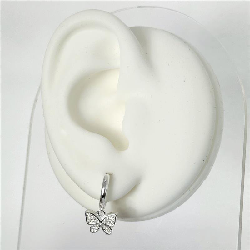 ARG LISA LAP 2MM X 1CM COM BORBOLETA PENDURADA