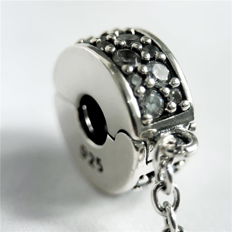 BERLOQUE LISO LAP DUPLO COM CORRENTE COM TRAVA