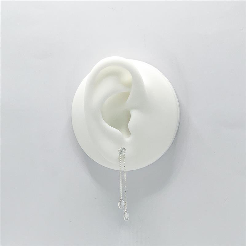 BR LISO LAP 2 GOTAS 6MM CORRENTE 3CM E 2CM