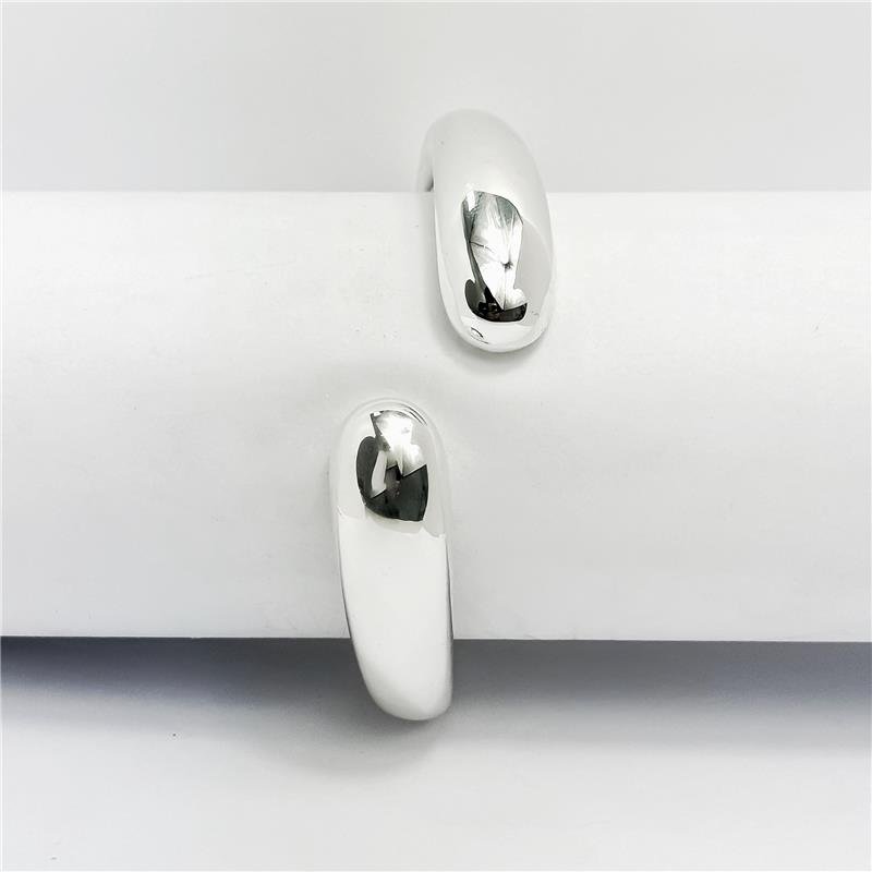 BRACELETE LISO ELETROFORMAÇÃO 2 PONTAS ARREDONDADAS