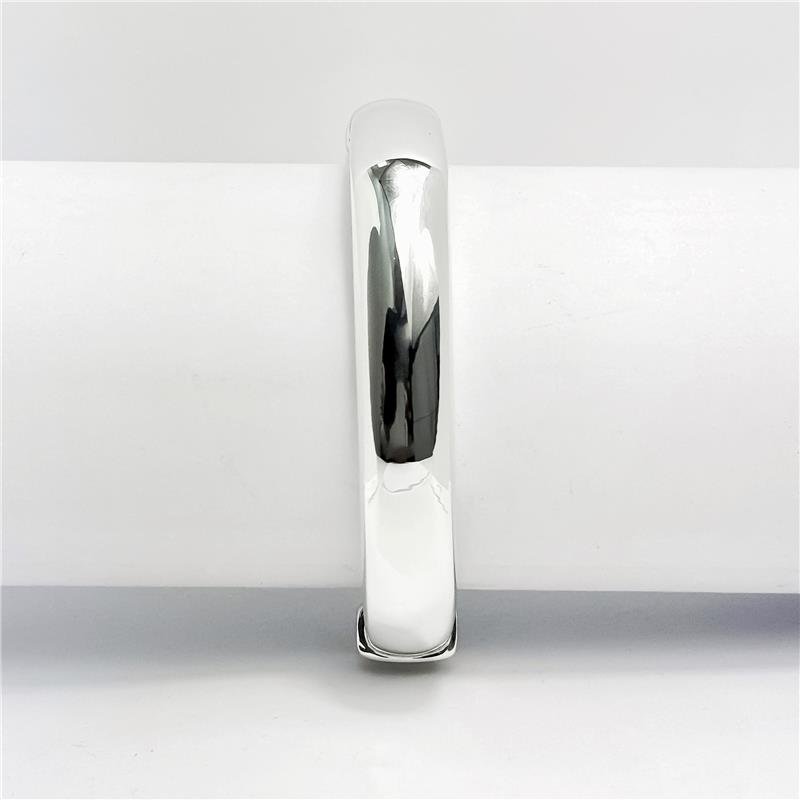 BRACELETE LISO ELETROFORMAÇÃO QUADRADO 1,2MM