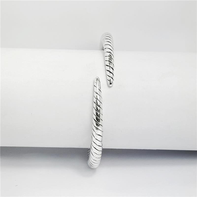 BRACELETE LISO ELETROFORMAÇÃO ESPIRAL