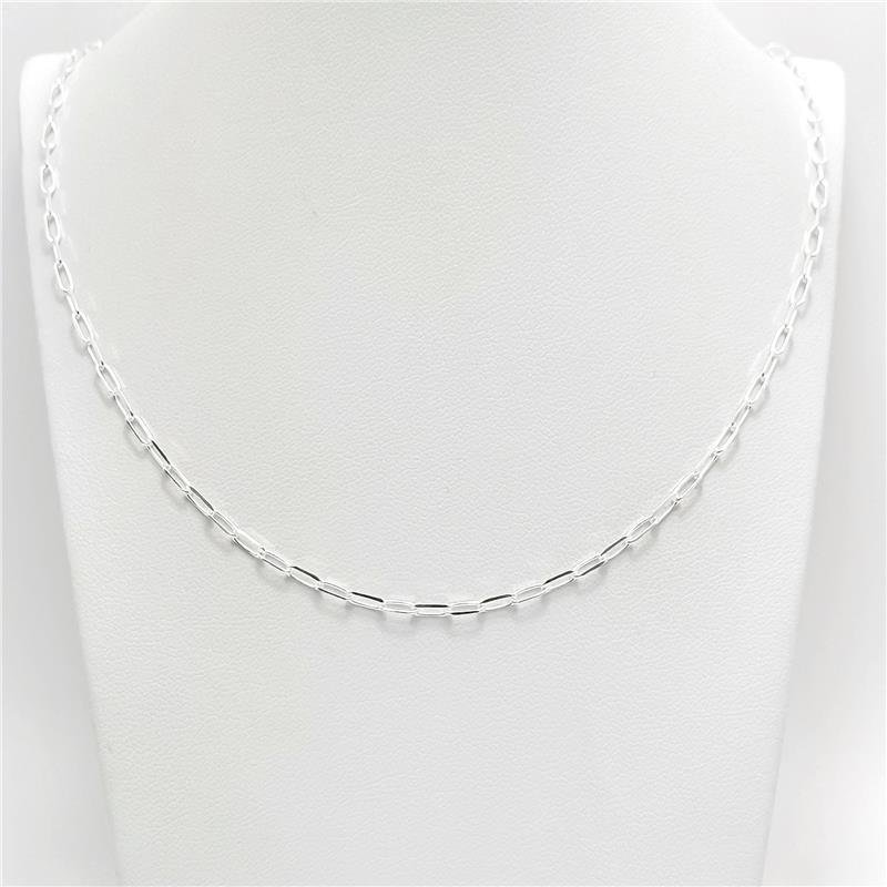 CORRENTE LISA ELO OVAL 2MM X 50CM