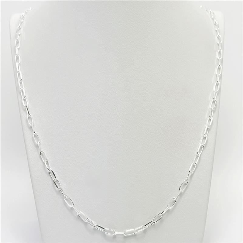 CORRENTE LISA ELO OVAL 3MM X 70CM