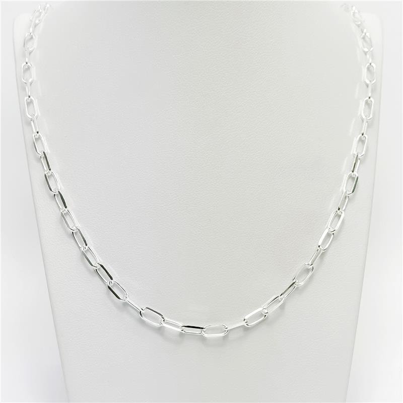 CORRENTE LISA ELO OVAL 4MM X 60CM