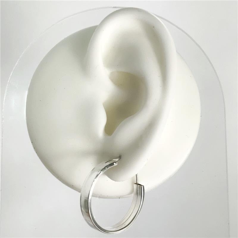 ARG LISA REDONDA ARO QUADRADO 5MM X 2,6CM