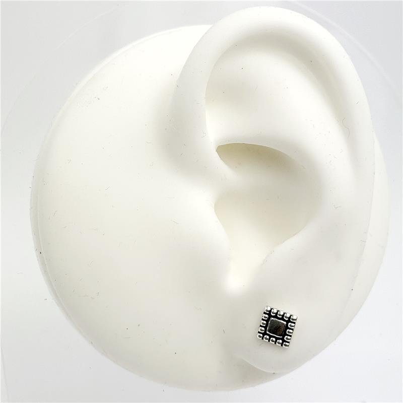 BR LISO QUADRADO CONTORNO BOLINHAS 6MM