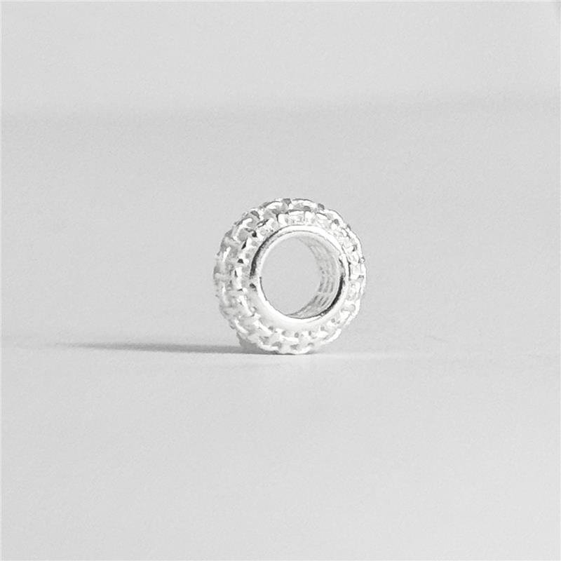 BERLOQUE LISO REDONDO VAZADO 4MM X 1CM