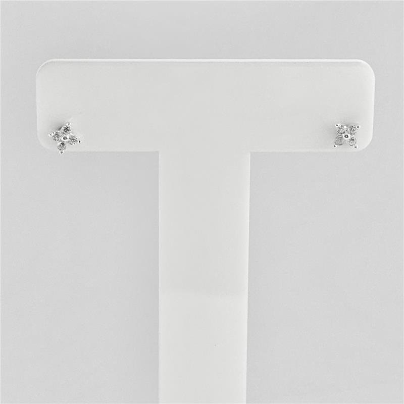 BR LISO LAP FLOR 4 PEDRAS 3MM