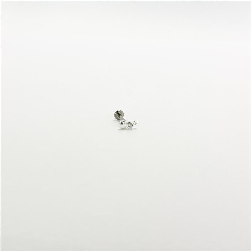 PIERCING LISO LAP 3 CIRCULOS 7MM