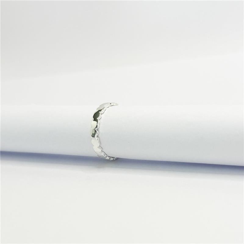 ANEL LISO CORAÇÕES 3MM