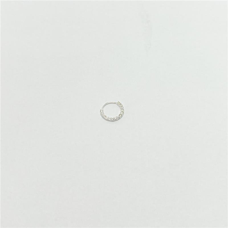 PIERCING LISO LAP CRAVEJADO 1CM