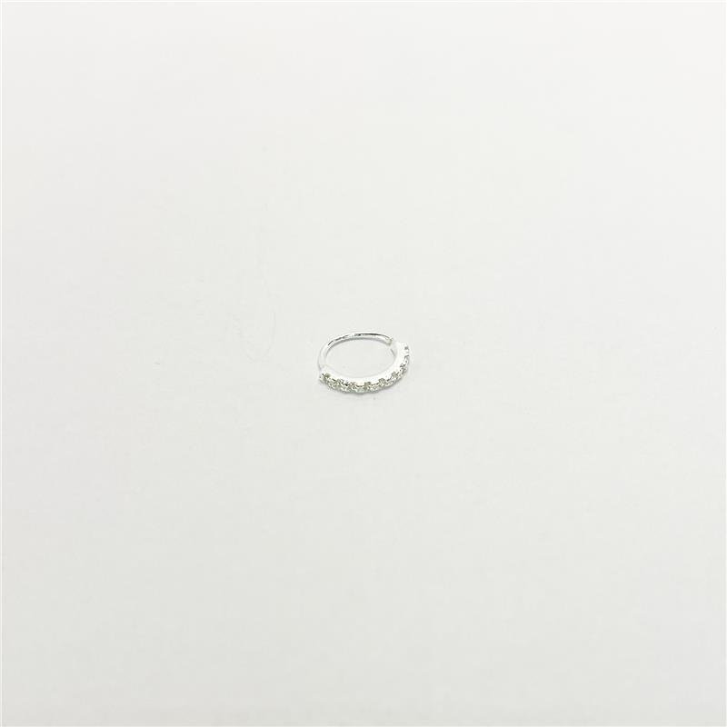 PIERCING LISO LAP CRAVEJADO 9MM