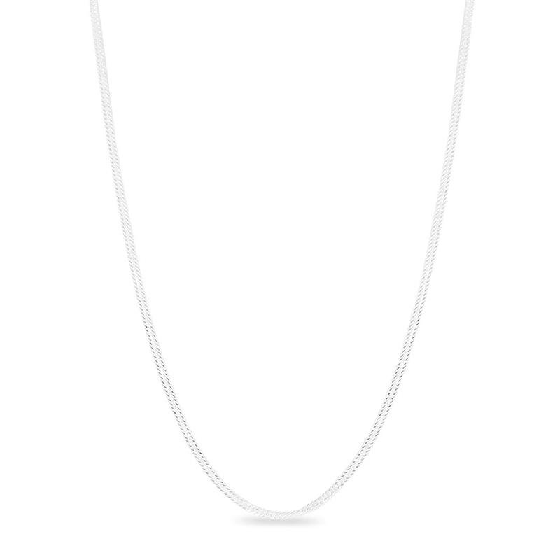 CORRENTE LISA ELO DUPLO 1,8MM 50CM 