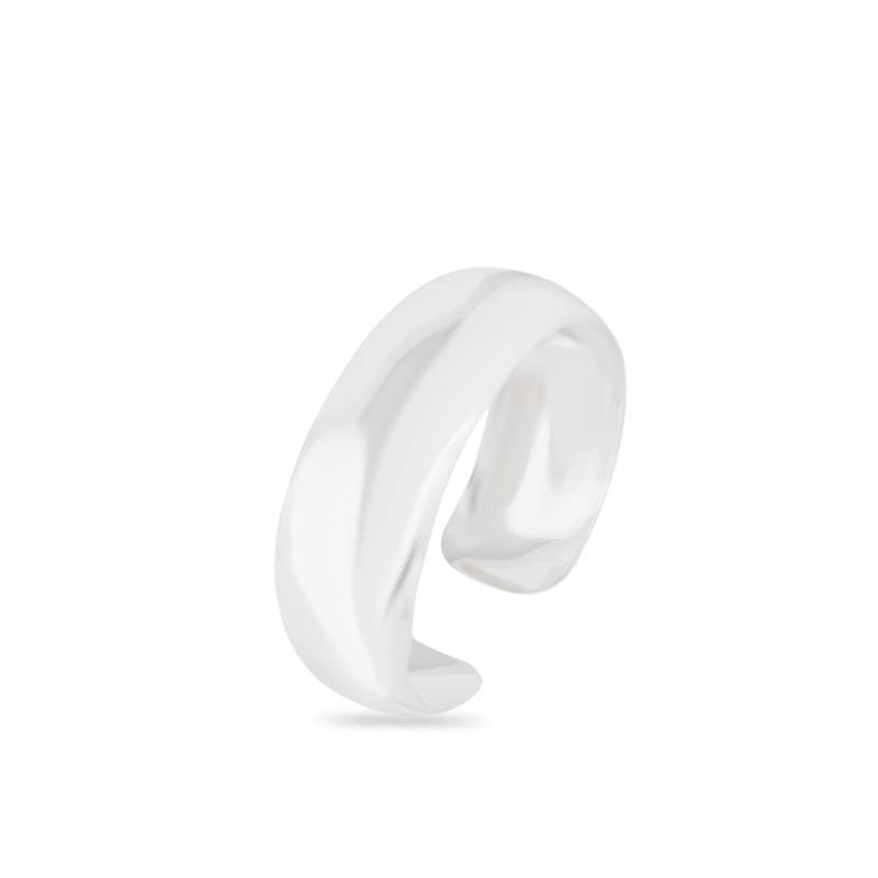 BRACELETE LISO ARREDONDADO ABERTO 2,5CM