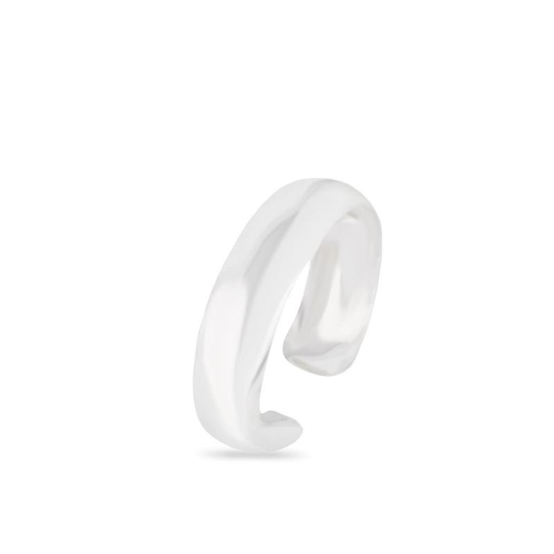 BRACELETE LISO ARO RETANGULAR ABERTO 1,5CM