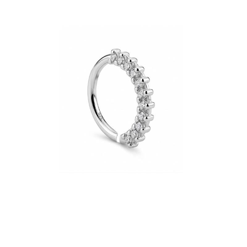 PIERCING LISO LAP CRAVEJADO 9MM