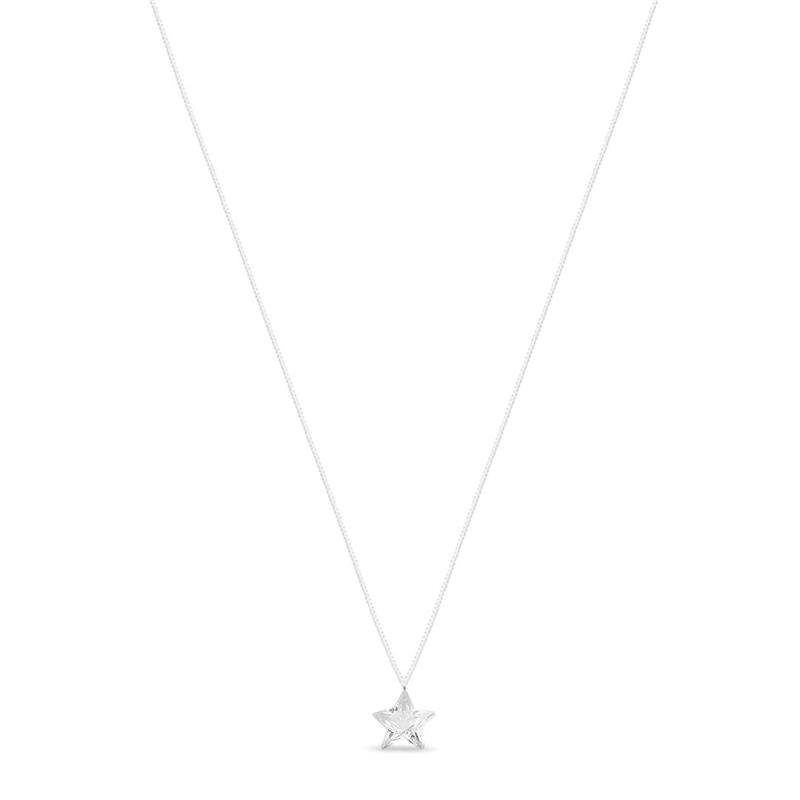 COLAR LISO LAP PONTO DE LUZ ESTRELA 7MM X 40CM