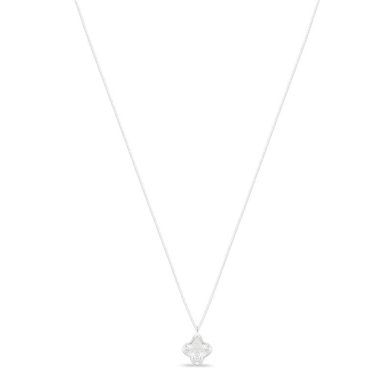 COLAR LISO LAP PONTO DE LUZ TREVO 7,5MM X 40CM